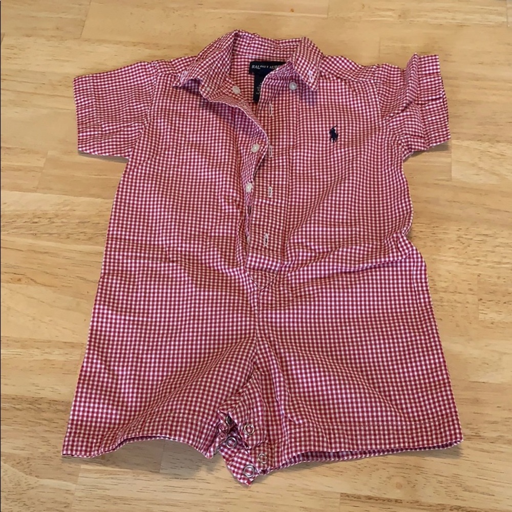 Polo Shorts Onesie